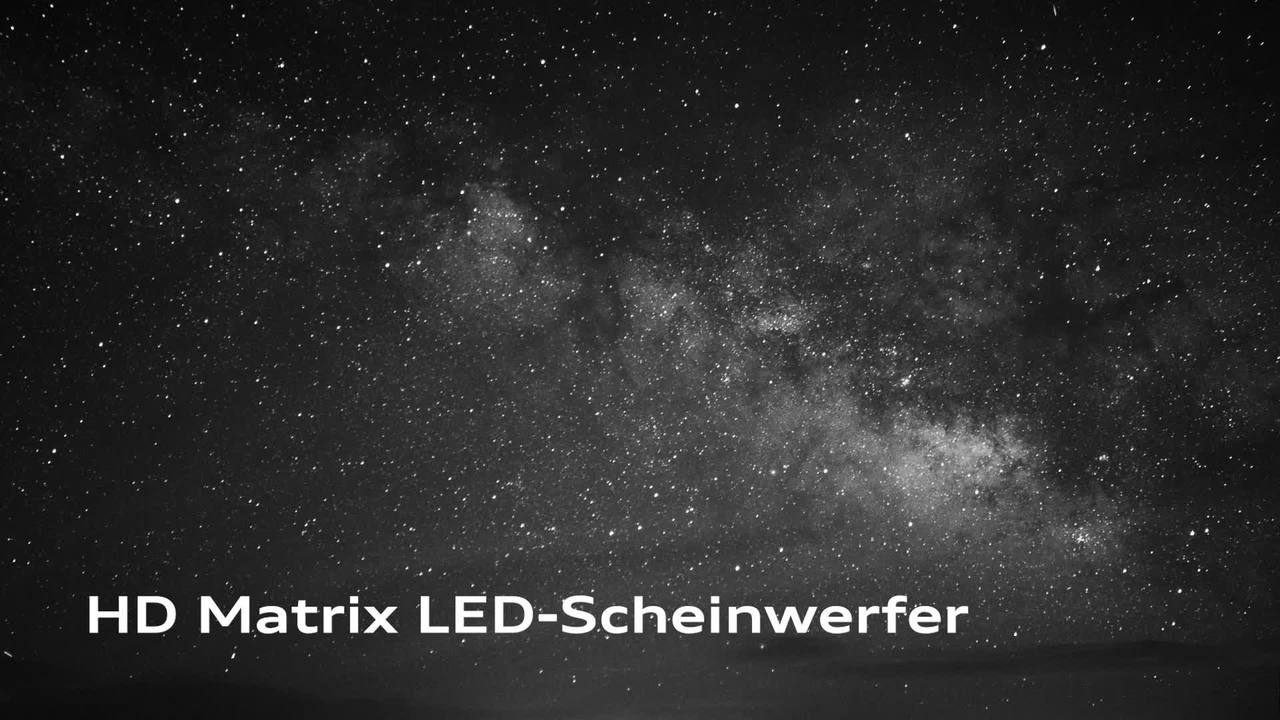 HD Matrix LED-Scheinwerfer im Video