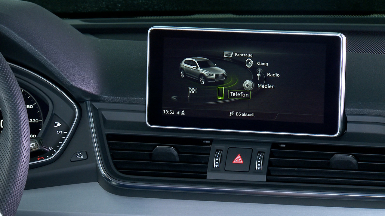 q5-smartphone-interface > Videoguide della sua Audi > Area clienti > Audi  Svizzera