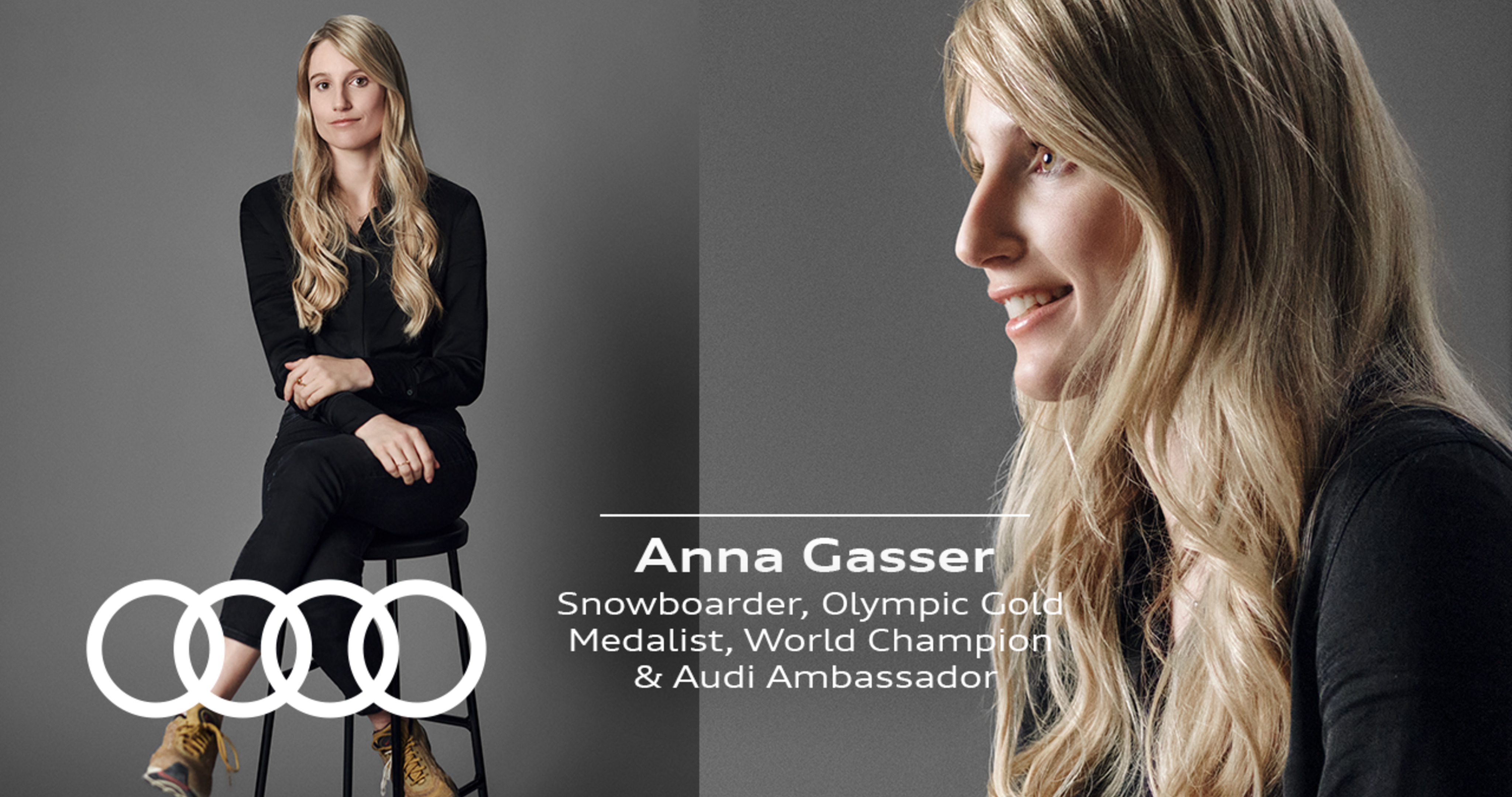 Anna Gasser in de Audi-videoserie ‘A Story of Progress’.